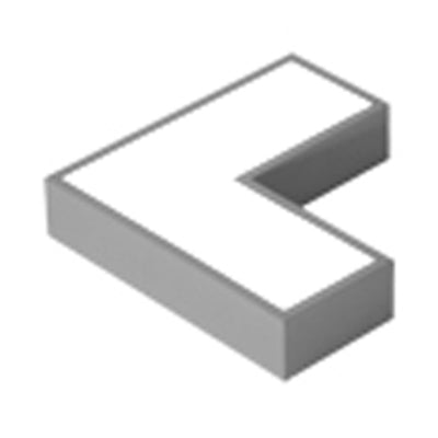 10/14 Wide Flush Mount Arrow Led Ceiling Light Fixture In Minimalist Acrylic Grey/Yellow/Blue Design