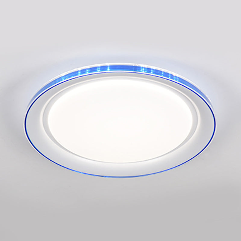Macaron Modern Ceiling Mount LED Light with Acrylic Undertint - Ideal for Office