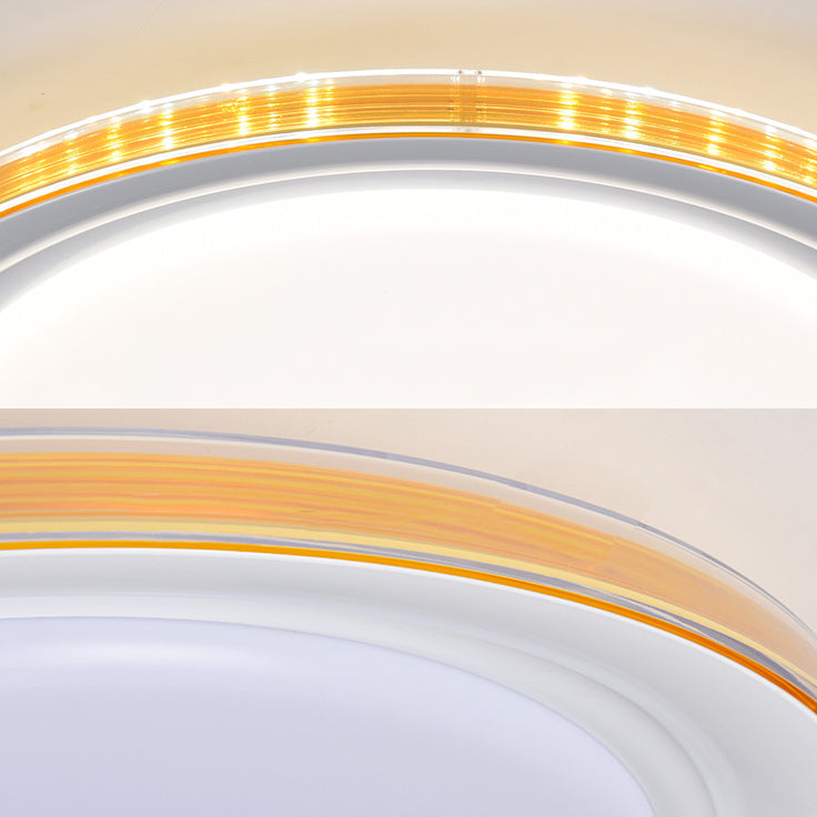 Macaron Modern Ceiling Mount LED Light with Acrylic Undertint - Ideal for Office