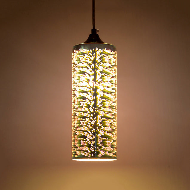 Modern Glass Orb Pendant Light for Bar & Cafe with Single Hanging Head