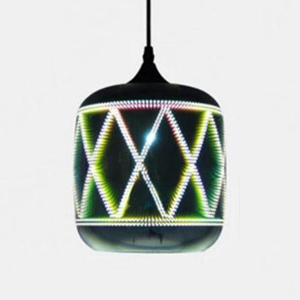 Modern Mini Pendant Light With Glass Shade - Ideal For Bars And Cafes