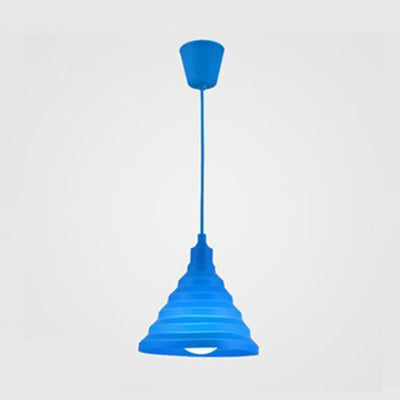 Silica Gel Babel Pendant Light – Modern & Foldable Hanging Lamp in Multi Colors