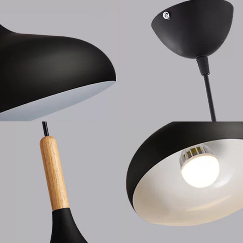 Contemporary Aluminum Pendant Light with Onion Shade – Ideal for Balcony or Hallway – 9.5/12/14 Inch Wide – Includes 1 Bulb