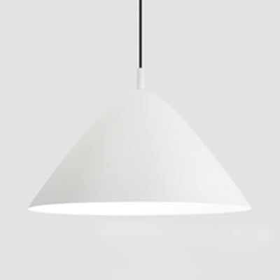 Minimalistic Pyramid Hanging Light in Monochrome Tones - Ideal for Study Room Décor"

or

"Modern Metallic Single Bulb Pendant Light - Sleek Monochrome Design for Study Room