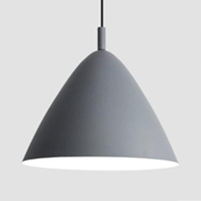 Minimalistic Pyramid Hanging Light in Monochrome Tones - Ideal for Study Room Décor"

or

"Modern Metallic Single Bulb Pendant Light - Sleek Monochrome Design for Study Room