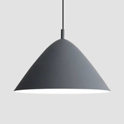 Minimalistic Pyramid Hanging Light in Monochrome Tones - Ideal for Study Room Décor"

or

"Modern Metallic Single Bulb Pendant Light - Sleek Monochrome Design for Study Room