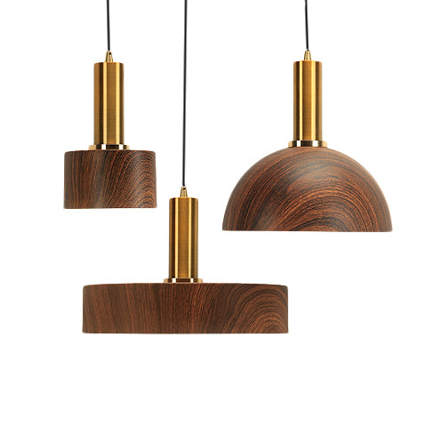 Small Pendant Light: Modern & Stylish Wood Hanging Light For Bedroom/Porch