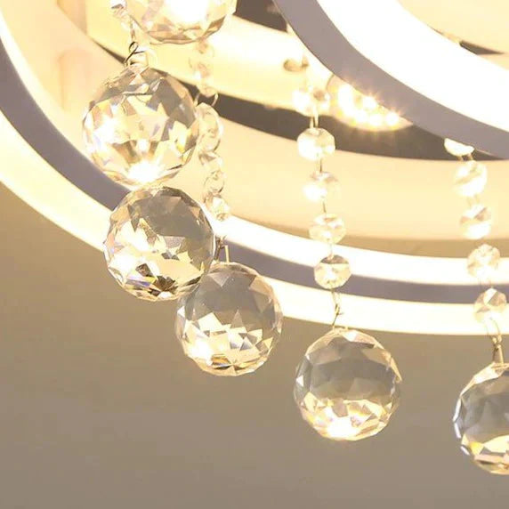 Nouvelle lampe de chambre créative Star Moon Led Plafonnier