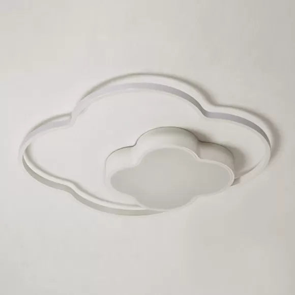 Modern White Flush Mount Nursing Room Cloud Ceiling Light