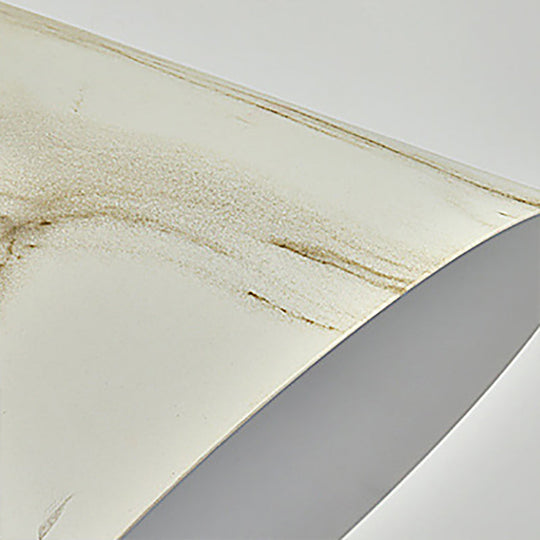 Modern Aluminum Pendant Ceiling Light in White/Yellow - Stylish Living Room Lamp