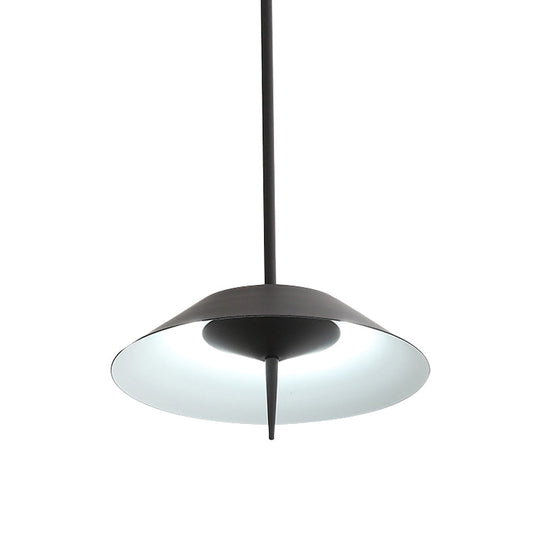 Metal Nordic Style Pendant Light - Black/Copper/Gold Cone Shade, Perfect for Dining Rooms