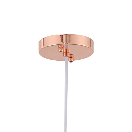 Metal Nordic Style Pendant Light - Black/Copper/Gold Cone Shade, Perfect for Dining Rooms