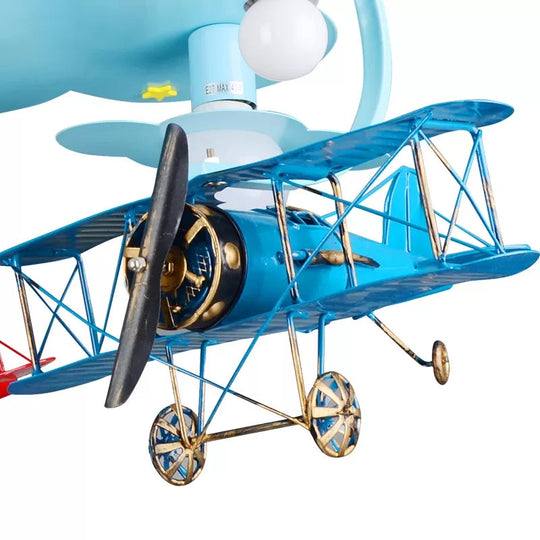 Modern Globe Flush Ceiling Light for Child's Bedroom