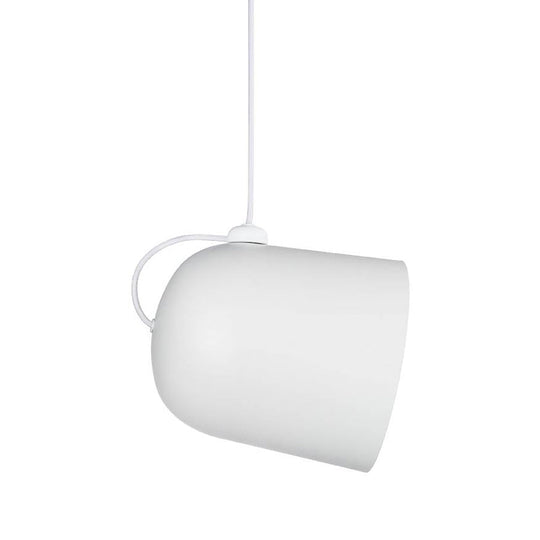 Lampe à suspension Nordic Dome - Noir/Blanc/Gris, mobile et en métal - Parfait pour l'éclairage de la salle à manger