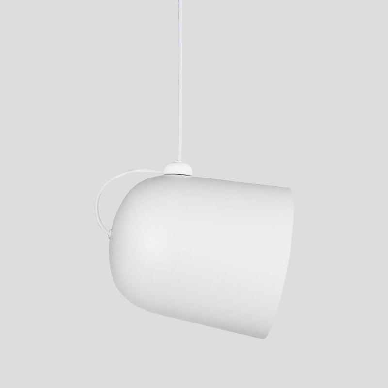Lampe à suspension Nordic Dome - Noir/Blanc/Gris, mobile et en métal - Parfait pour l'éclairage de la salle à manger