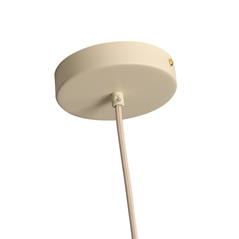 Nordic Style Conic Pendant Ceiling Light - 9/12 Dia Metal Suspension In Black/White Ideal For Living