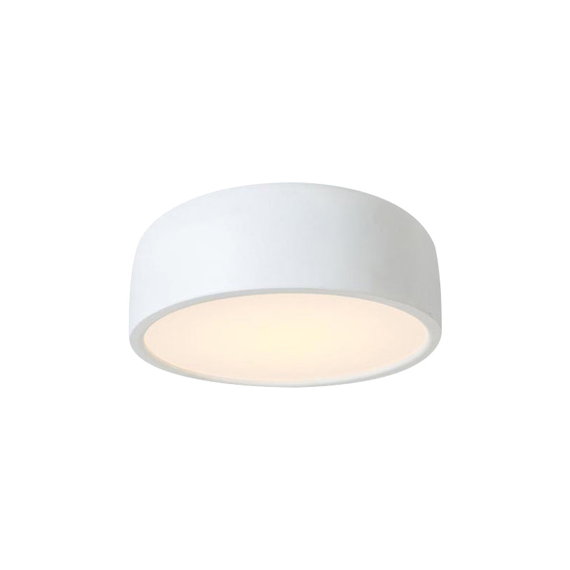 LED Flush Mount Ceiling Light for Modern Bedroom with Acrylic Dome Shade