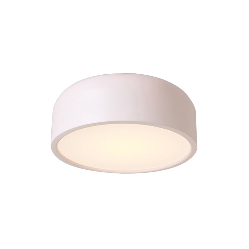 Nordic LED Ceiling Light for Kid's Bedroom with Acrylic Dome Shade