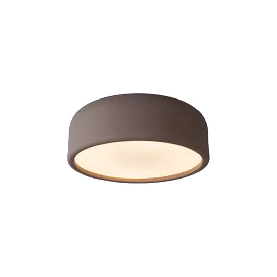 Nordic LED Ceiling Light for Kid's Bedroom with Acrylic Dome Shade