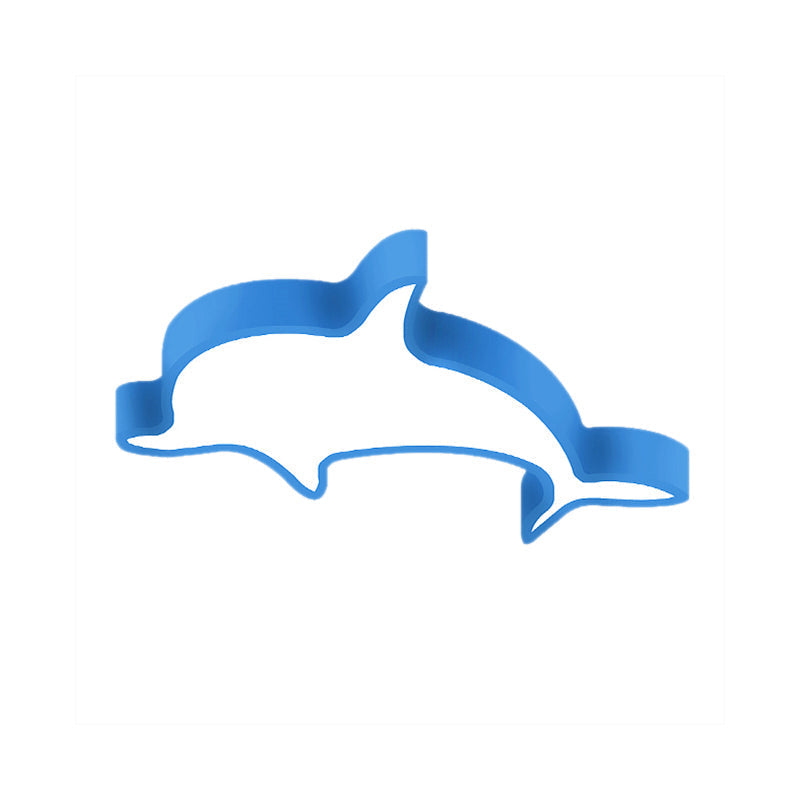 Dolphin Acrylic Ceiling Lamp: Modern, Lovely, Flush Mount Light for Kindergarten