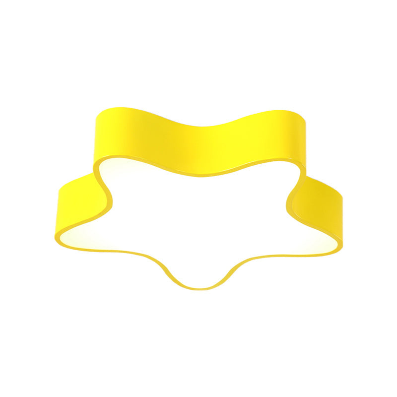 Contemporary Star Ceiling Light for Boys and Girls Bedroom