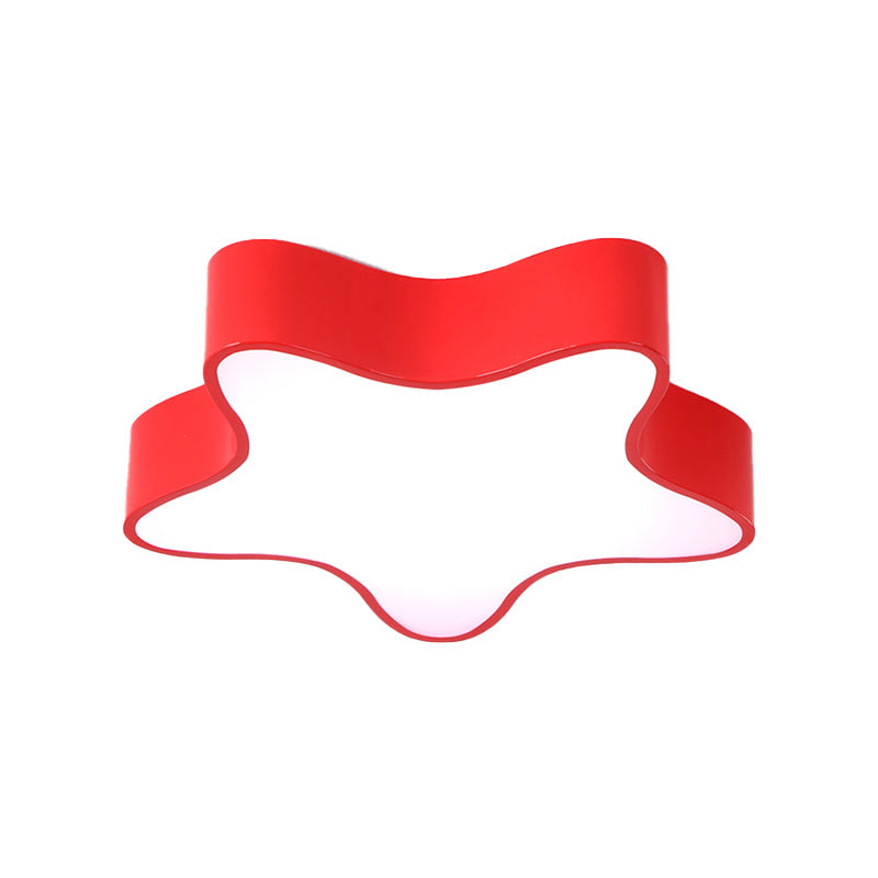 Contemporary Star Ceiling Light for Boys and Girls Bedroom