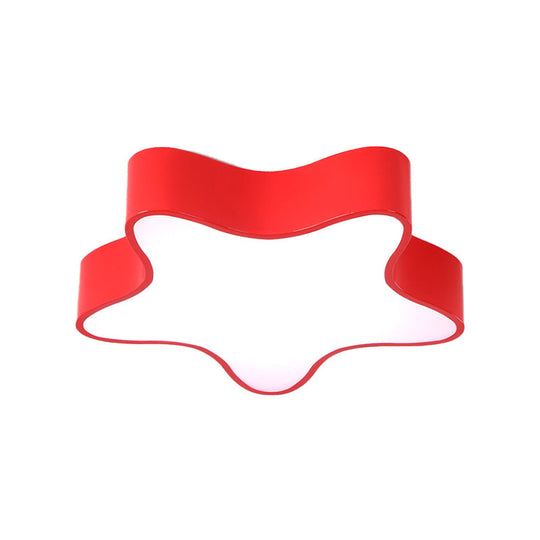 Contemporary Star Ceiling Light For Boys And Girls Bedroom