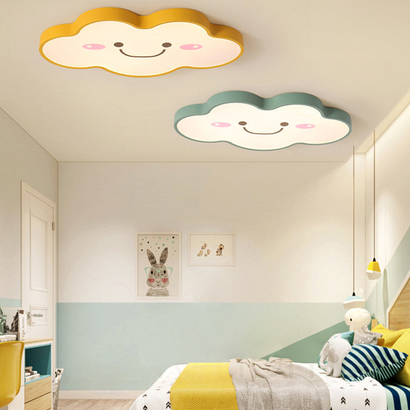 Smiling Cloud Ceiling Light - Children's Nordic Style Acrylic Ceiling Fixture