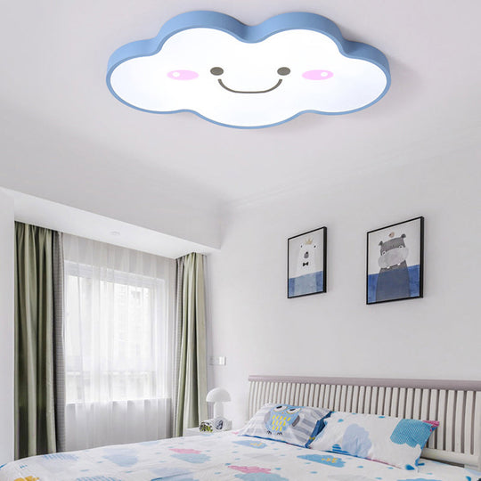 Smiling Cloud Ceiling Light - Children's Nordic Style Acrylic Ceiling Fixture