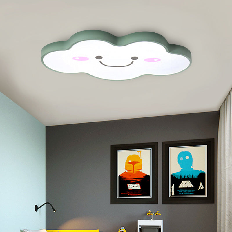 Smiling Cloud Ceiling Light - Children's Nordic Style Acrylic Ceiling Fixture