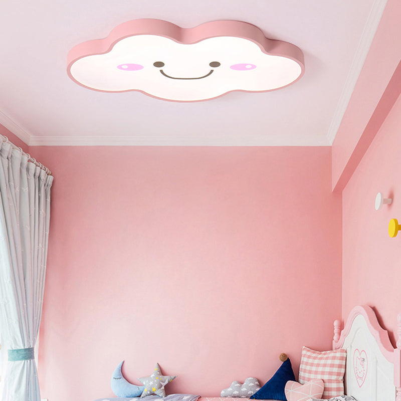 Smiling Cloud Ceiling Light - Children's Nordic Style Acrylic Ceiling Fixture
