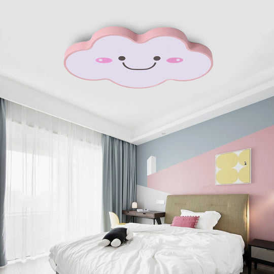 Smiling Cloud Ceiling Light - Children's Nordic Style Acrylic Ceiling Fixture