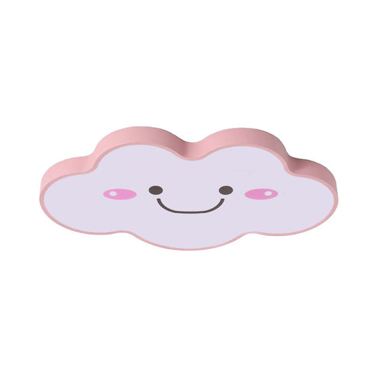 Smiling Cloud Ceiling Light - Childrens Nordic Style Acrylic Fixture