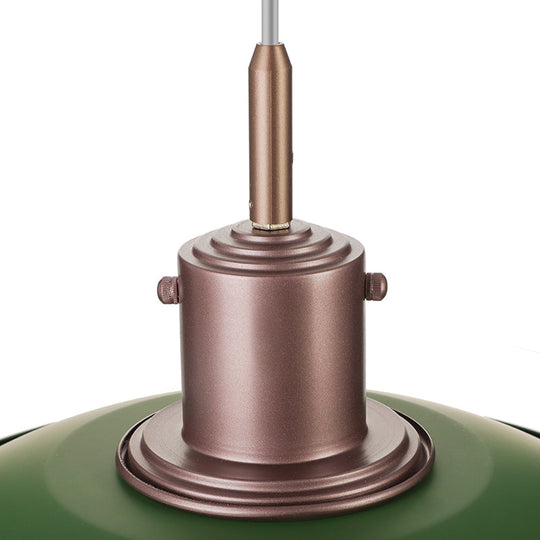 Nordic Style Metallic Pendant Lamp - Layered Hanging Light Fixture For Living Room Black/Silver