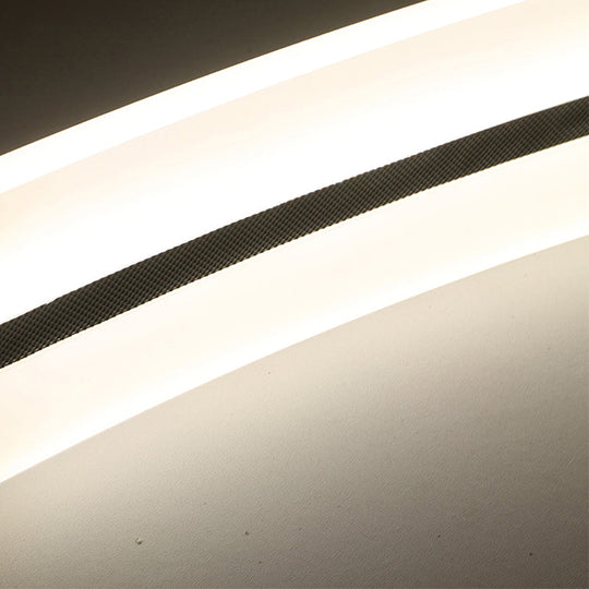 Modern Acrylic Led Pendant Light - 37.5 Wide Warm/White/Natural