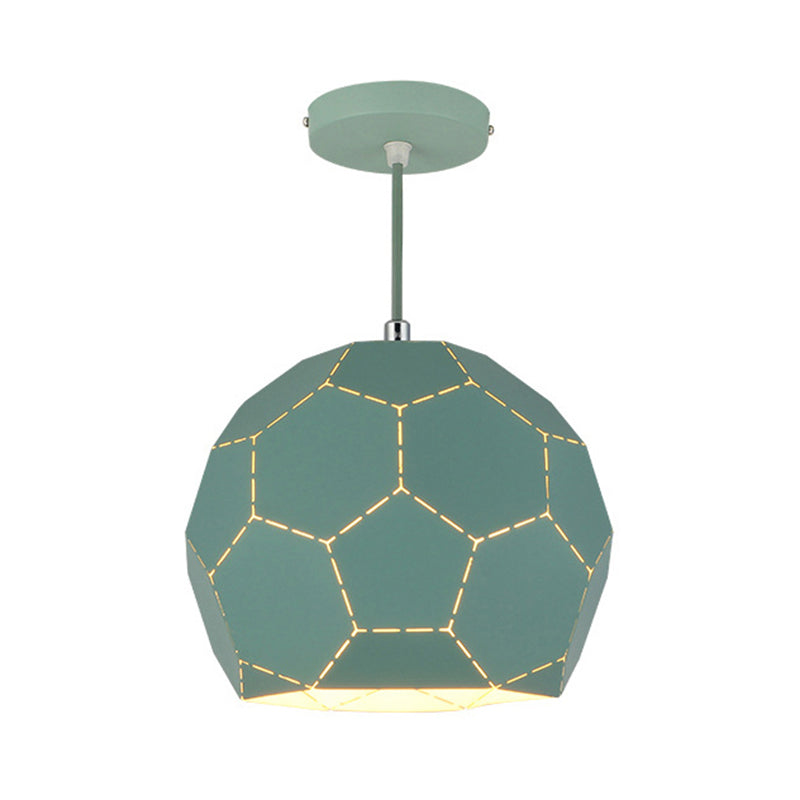 Geometric Nordic Style Metal Pendant Lamp in 5 Colors