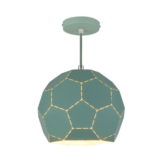 Geometric Nordic Style Metal Pendant Lamp in 5 Colors
