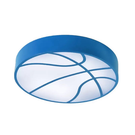 Cartoon Basketball Ceiling Lamp for Baby's Room and Hallway