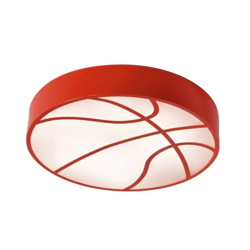 Cartoon Basketball Ceiling Lamp for Baby's Room and Hallway