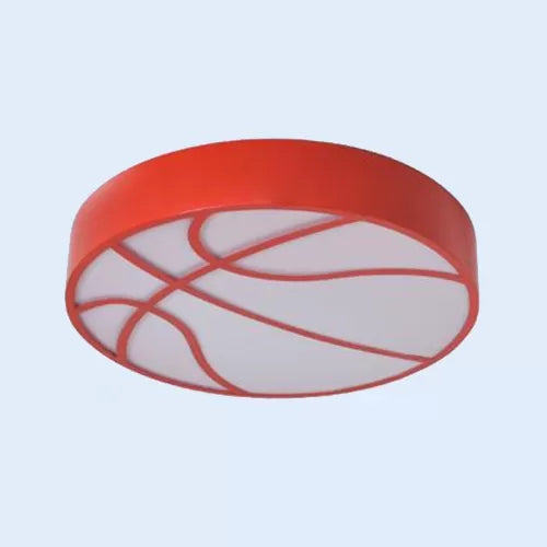 Cartoon Basketball Ceiling Lamp for Baby's Room and Hallway