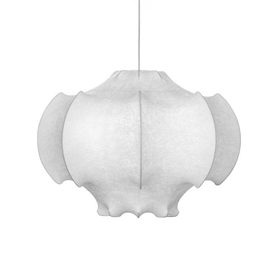 Simplicity Glass Cloud Hanging Lamp - 1 Light Pink/Yellow/Blue Ceiling Light