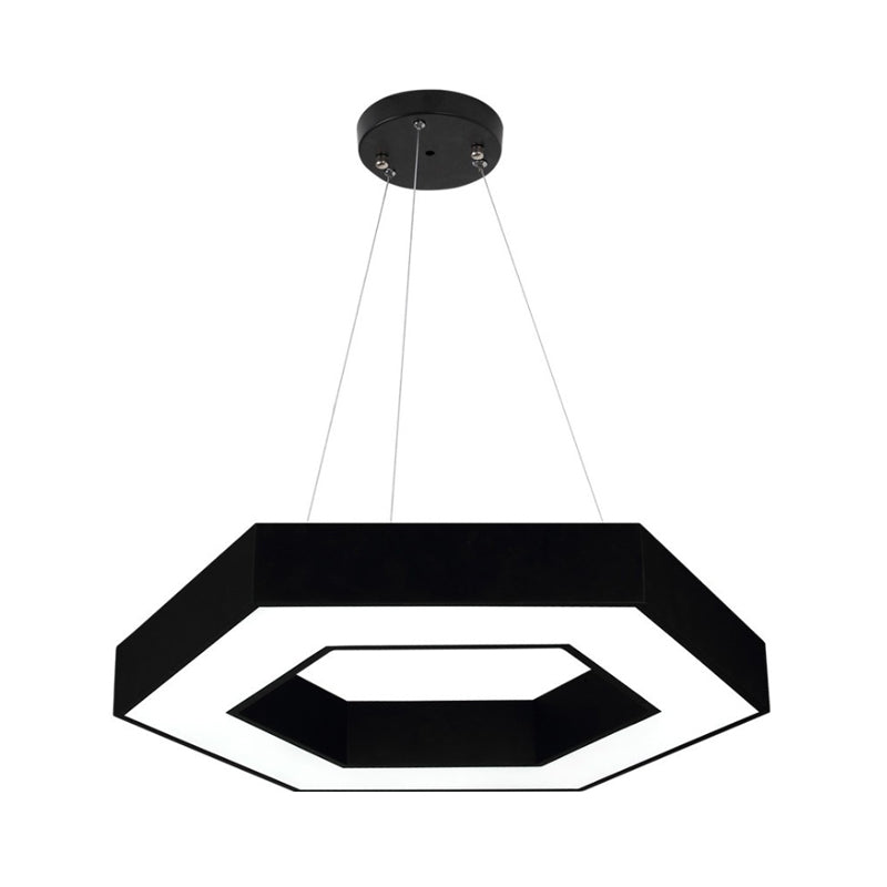 Honeycomb Led Pendant Light In Contemporary Green/Blue/Red With White/Warm/Natural Glow