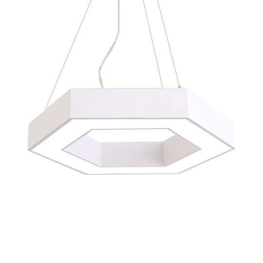 Contemporary LED Honeycomb Pendant Light - Green/Blue/Red in White/Warm/Natural Light