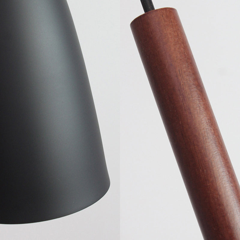 Modern Metallic Cone Pendant Lamp – Stylish Hanging Light for Restaurants