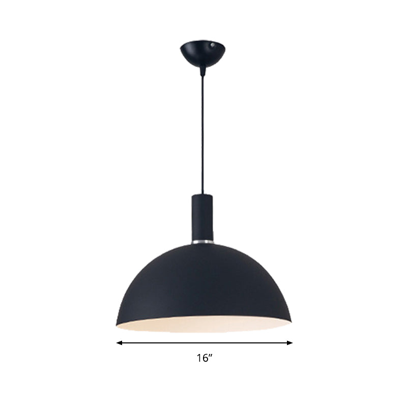 Contemporary Aluminum Pendant Lamp with One Light for Dining Room