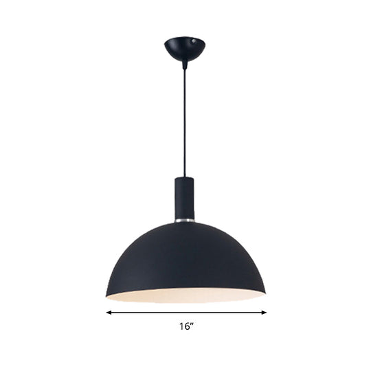 Contemporary Aluminum Pendant Lamp with One Light for Dining Room