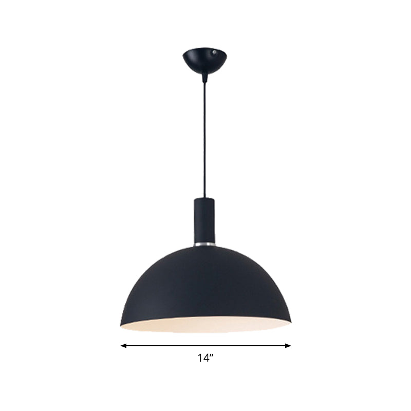 Contemporary Aluminum Pendant Lamp with One Light for Dining Room