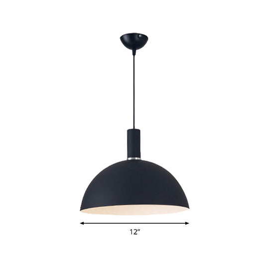 Contemporary Aluminum Pendant Lamp with One Light for Dining Room
