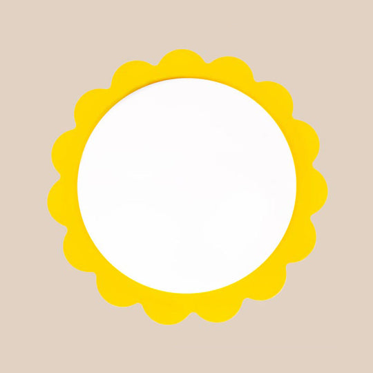 Plafonnier à motif de fleurs de dessin animé pour couloir et salle de bain