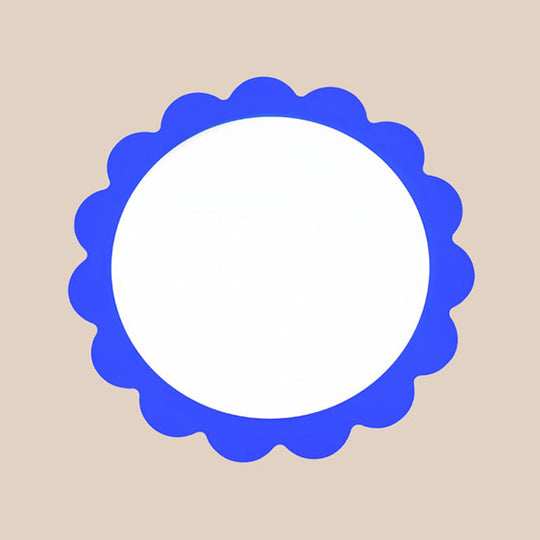 Plafonnier à motif de fleurs de dessin animé pour couloir et salle de bain